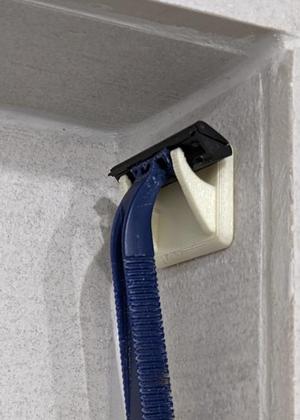 shaver holder for bathroom/shower