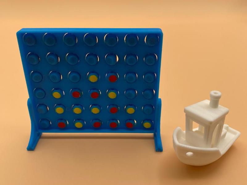 Connect 4 Mini Travel Edition (Print in place)