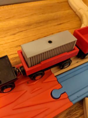 Shipping Container For Brio / Ikea Type Wooden Trains