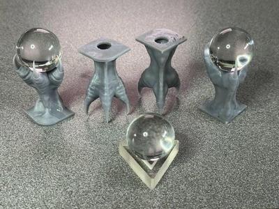 Claw leg for 30 mm ball