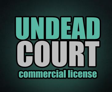 COMMERCIAL LICENSE - UNDEAD COURT PACK