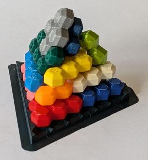 Hexagon Logic Puzzle remix + new pyramid base