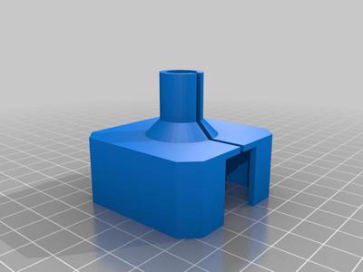 HE3D 2L Clay 3D printer extruder motor cap for wraptube
