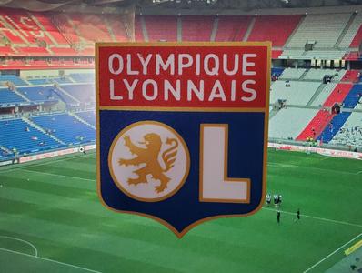 AMS / MMU Olympique Lyonnais (Lyon) coaster or plaque