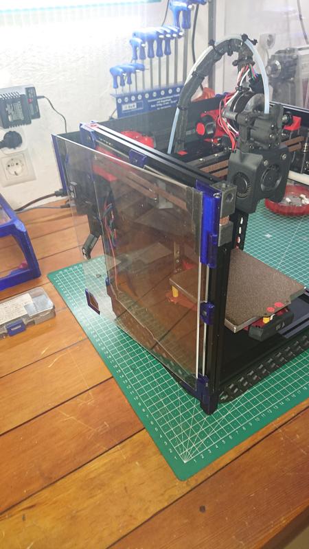 Voron V0-Türschanier links Anschlag,Überklappbar