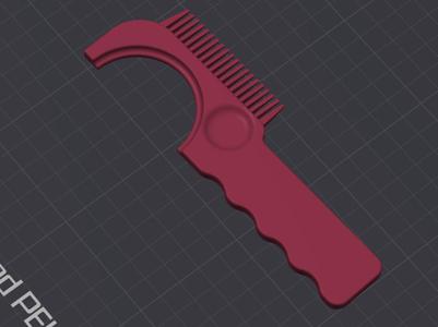 Paint Roller Scraper Comb cleaning tool. 