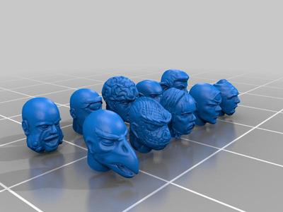 Mutant Heads v2