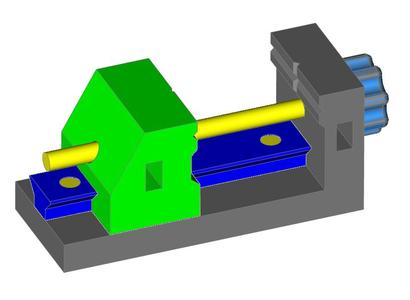 Vice mini with Magnetic mount