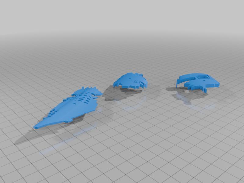 Gundam Debris Field Parts 3mm hole 