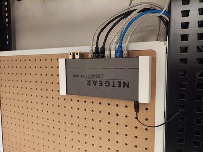 Netgear Switch mount