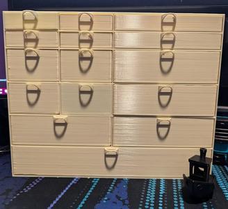 Big Desktop Chest of Drawers