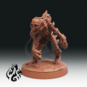 Flaming Skeleton