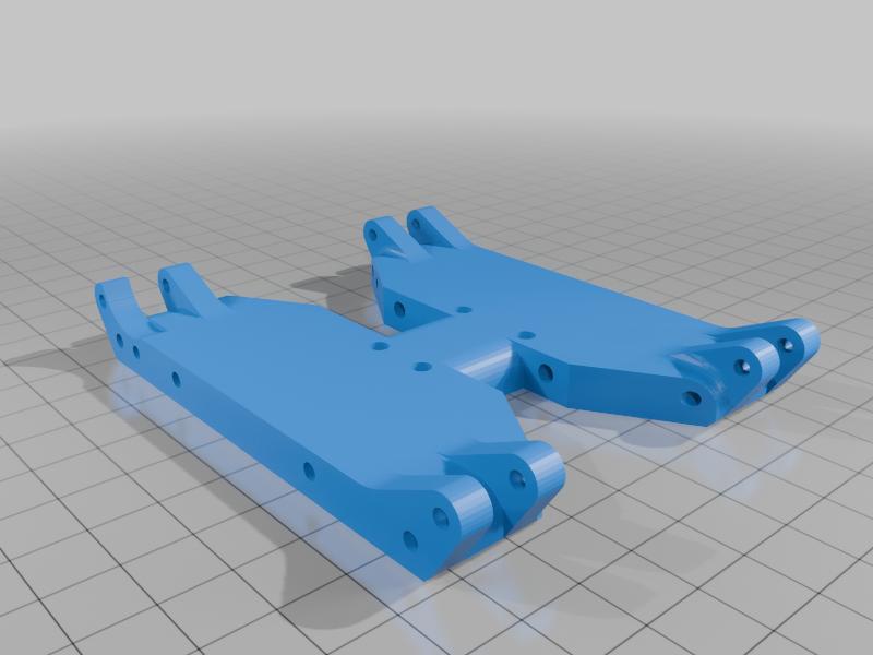 capra 3 gear transmission skid plate stretched