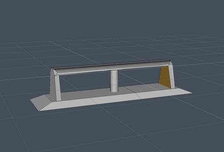 Fingerboard Grindrail