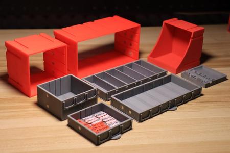 Zero support magnetic self-locking storage box 0支撑磁吸自锁收纳盒