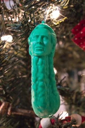 Pickle Nic, Picolas, Nicolas Cage Ornament