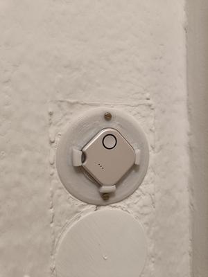 Shelly BLU Button 1 holder (flush-mounted box)