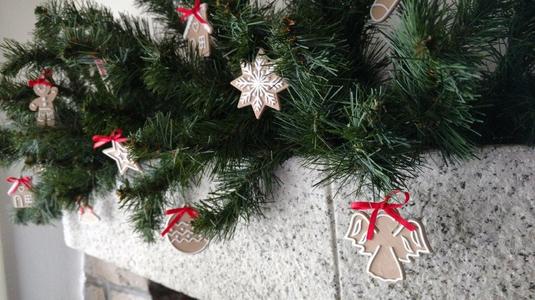 Christmas cookie ornaments