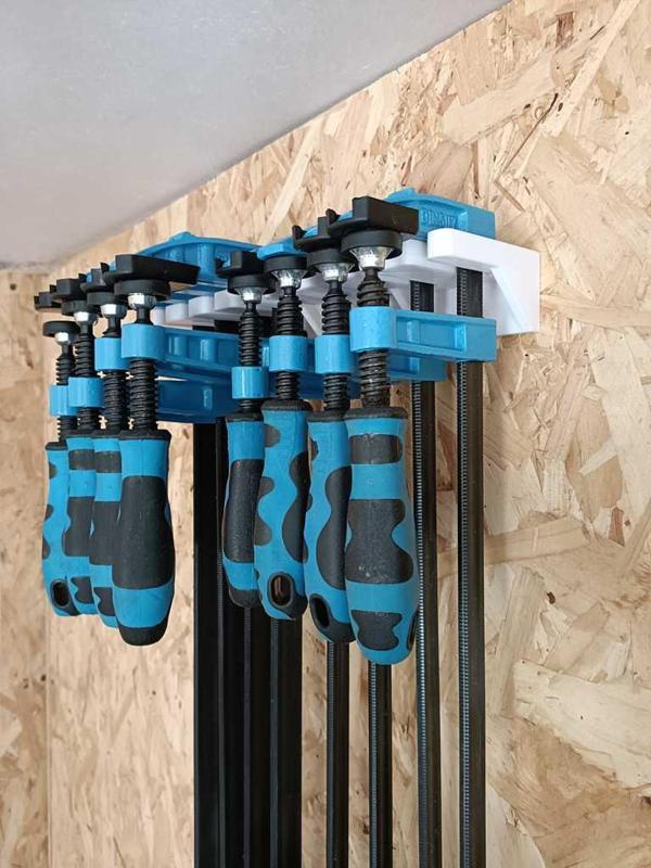 Woodworking F Clamp Holder