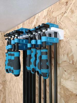 Woodworking F Clamp Holder