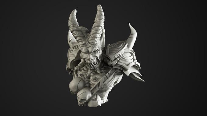 Demon bust