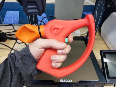 The Fly Disrupter Salt Gun
