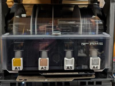AMS Slot Label Swatch Holder