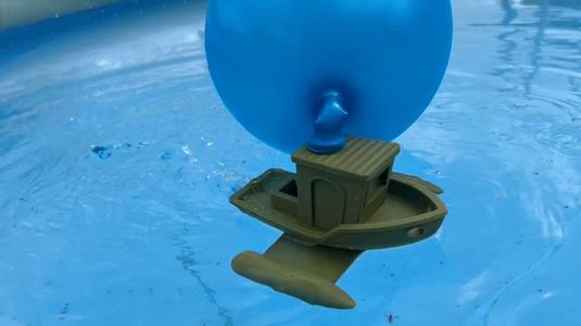 V3 Balloon-Powered Benchy – Fun on the Water