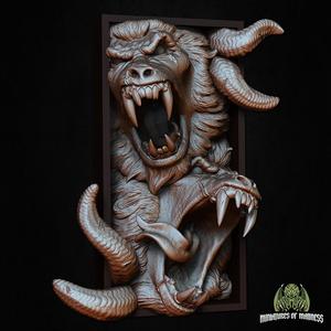 Demon Booknook [FDM/ Resin BOOK-NOOK]