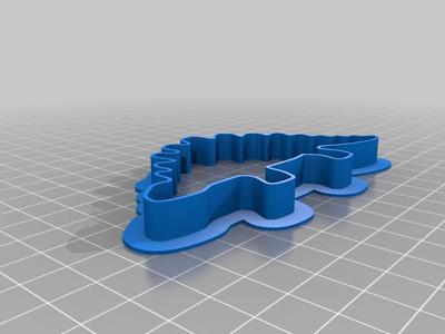 Dinosaur cookie cutter shapes - 100mm