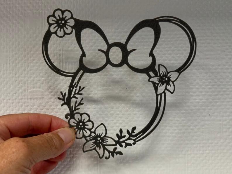 Decor Minnie silhouette art - Disney