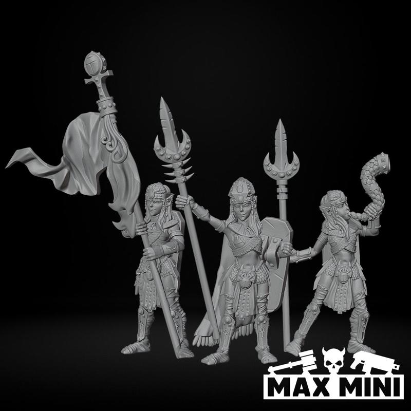 Desert Elf Spear Command