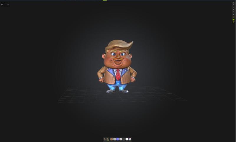Donald J. Trump-3D MODEL