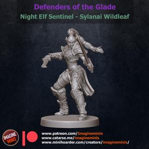 Defenders of the Glade - Night Elf Sentinel - Sylanai Wildleaf