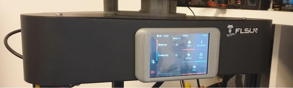 Flsun Q5 klipper 3.5inch lcd raspberry Pi zero 2 mount
