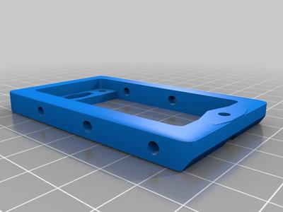 Support bumper and electronic box for axial wraith