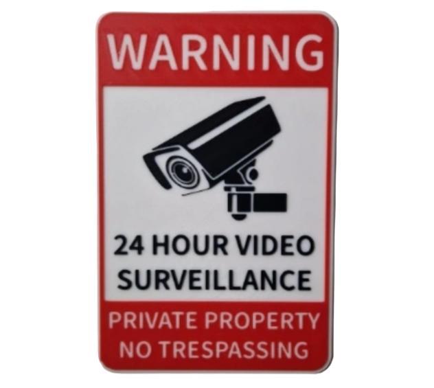 Video Surveillance Sign