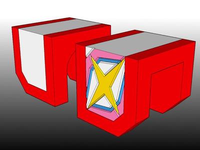 Custom Shoulder Parts for Rockman X (Mega Man) Mega Armor Series Zero