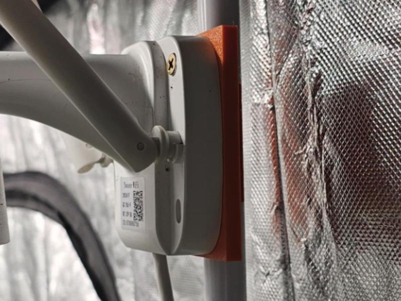 Grow tent camera mount