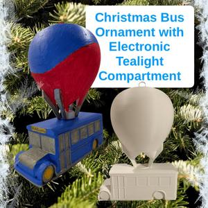 Christmas (Battle-) Bus Tree Ornament
