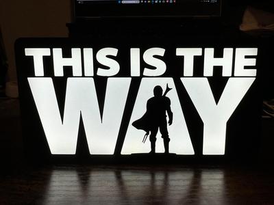 Easy no AMS This Is The Way lightbox