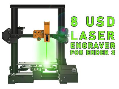 Laser engraver upgrade for Ender 3