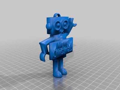 Cute Robot Ornament