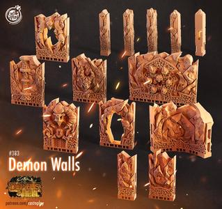 Demonic Walls (Pre-Supported)
