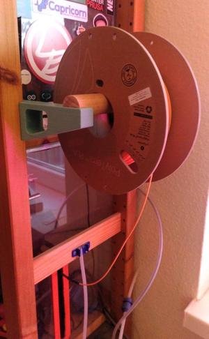 spool holder for ikea ivar