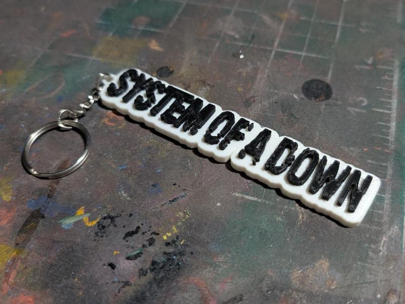 System of a Down Keychain