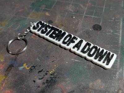 System of a Down Keychain