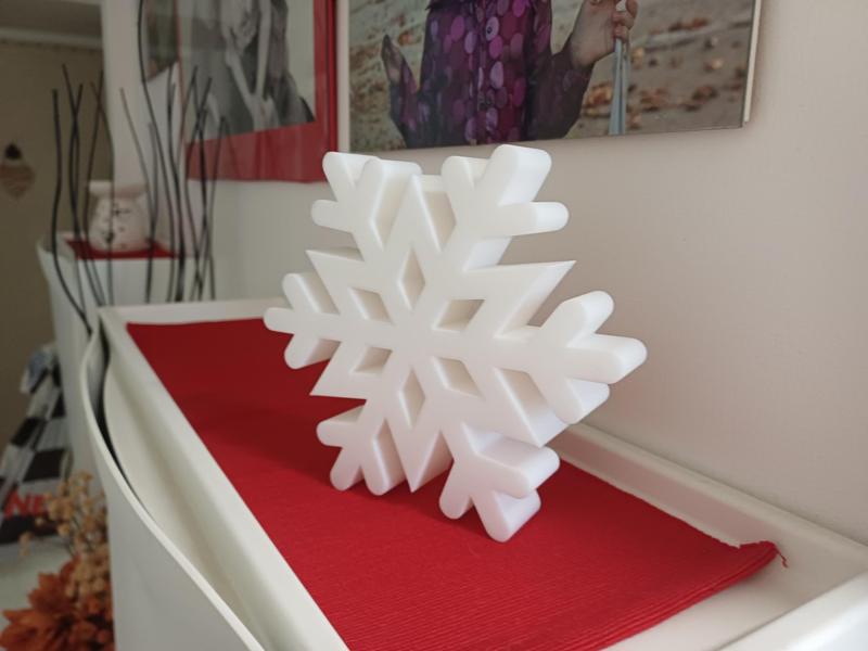 Big snowflake christmas ornament 