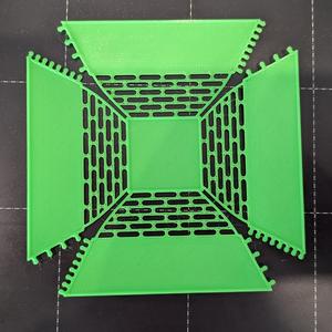 Flexible game trays