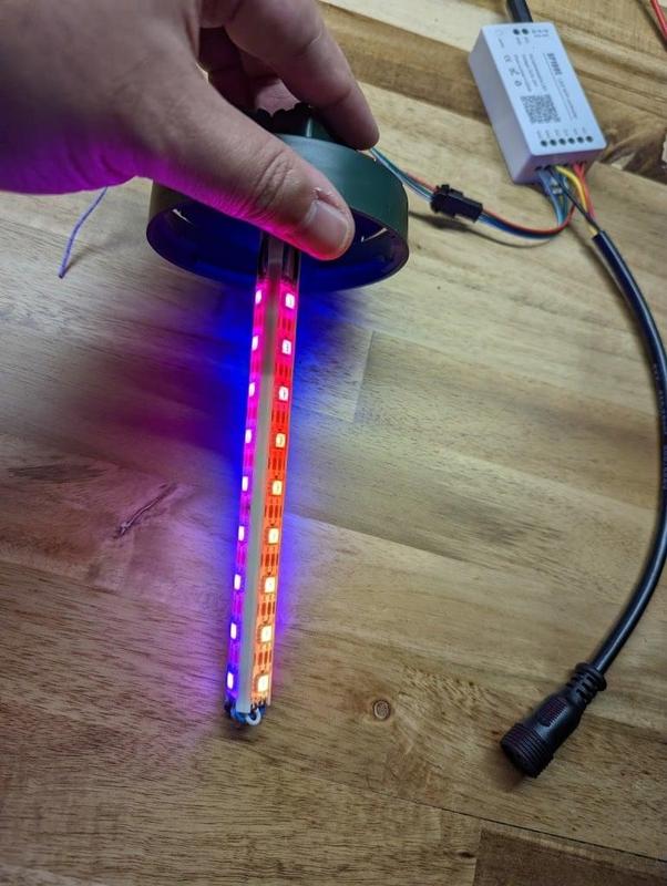 Jumbo Led (Home Depot) Filament led strip mount